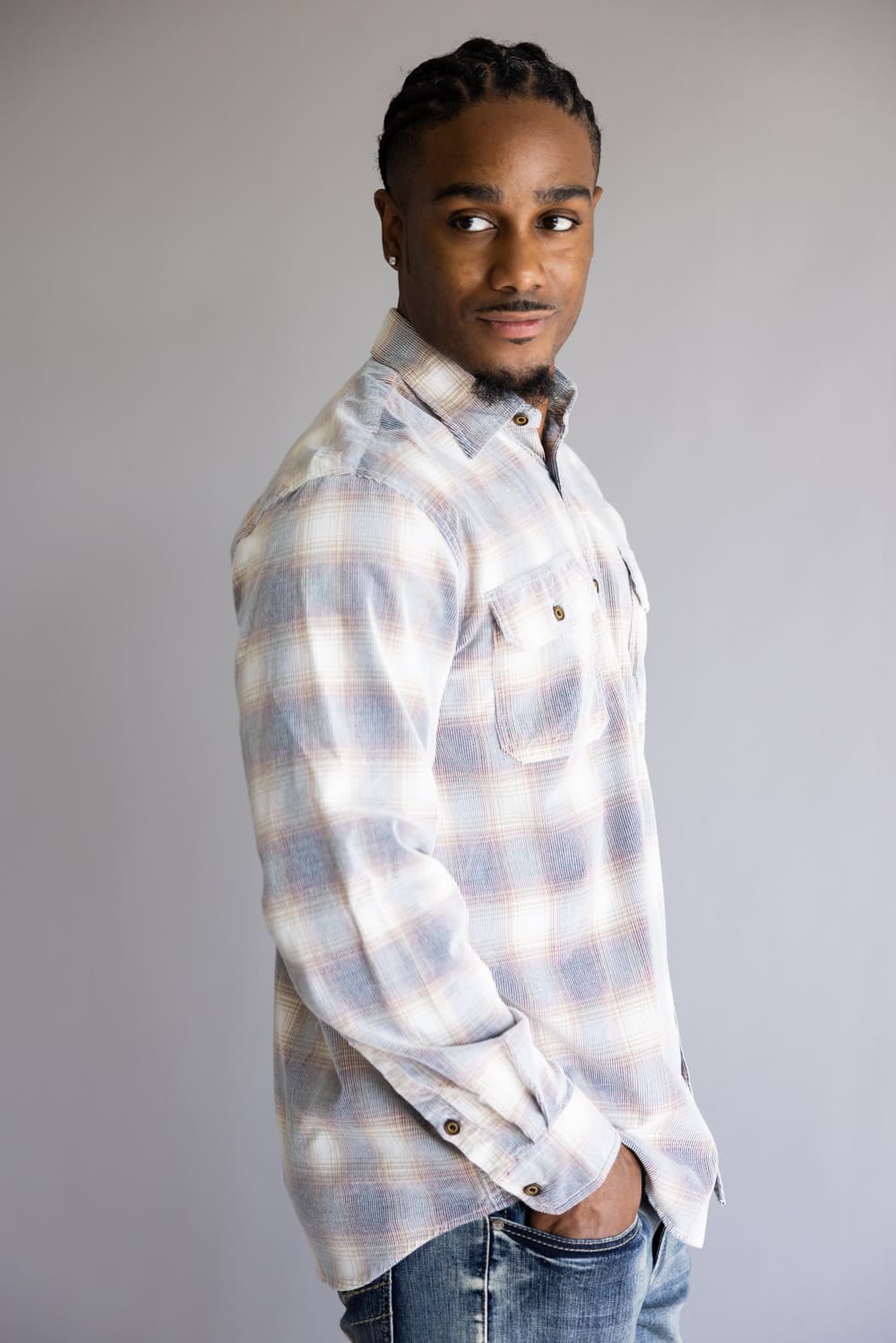 1897 Legends Corduroy Plaid Flannel for Men