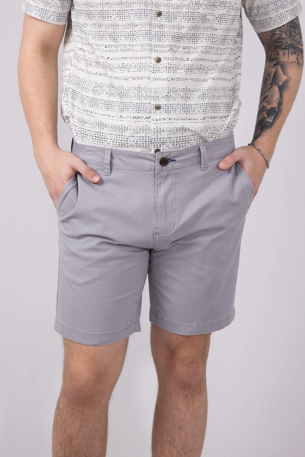 1897 Original 8" Heavy Wash Twill Shorts for Men - Image 2