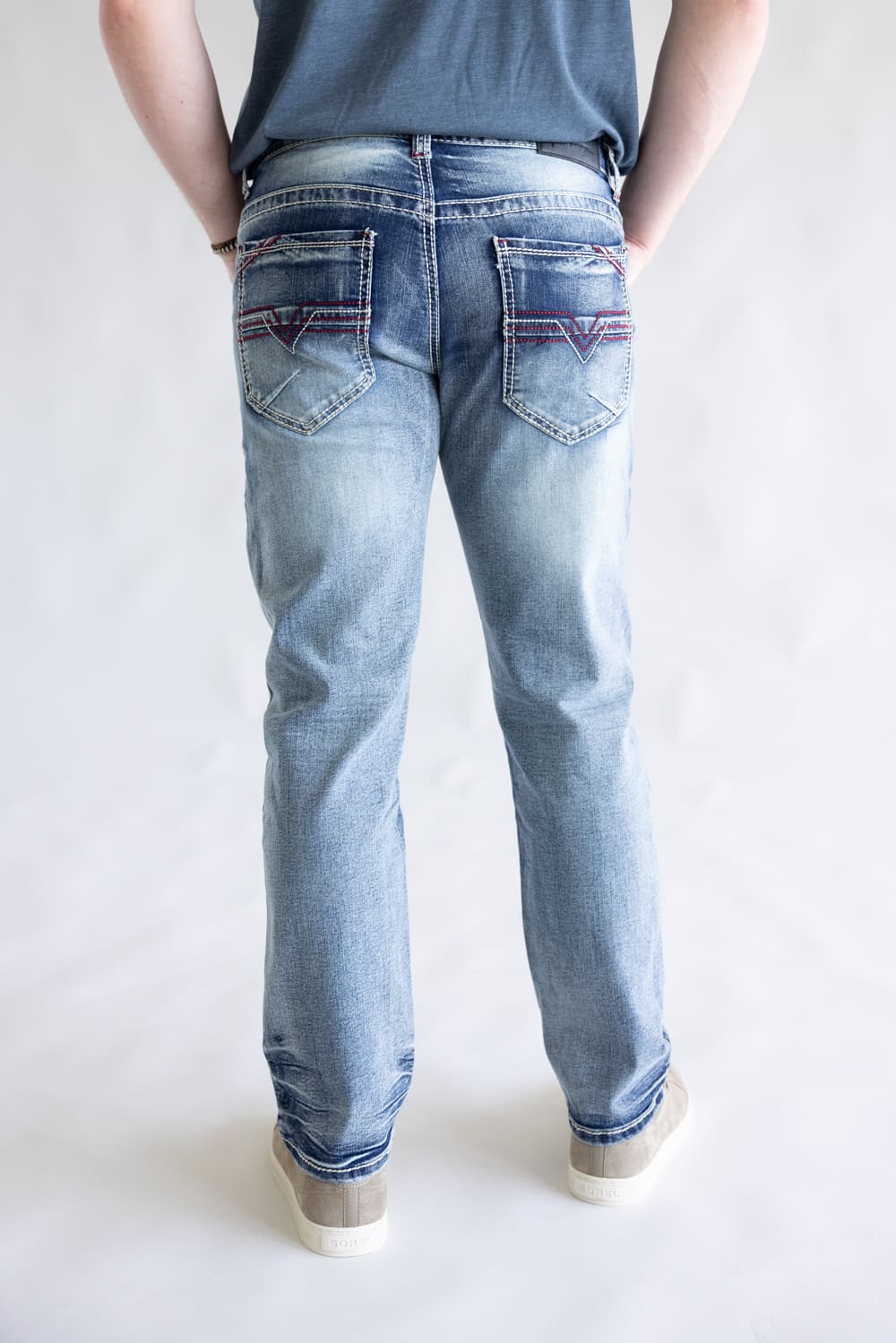 True Luck Fletcher Straight Leg Jeans for Men | TL24041501