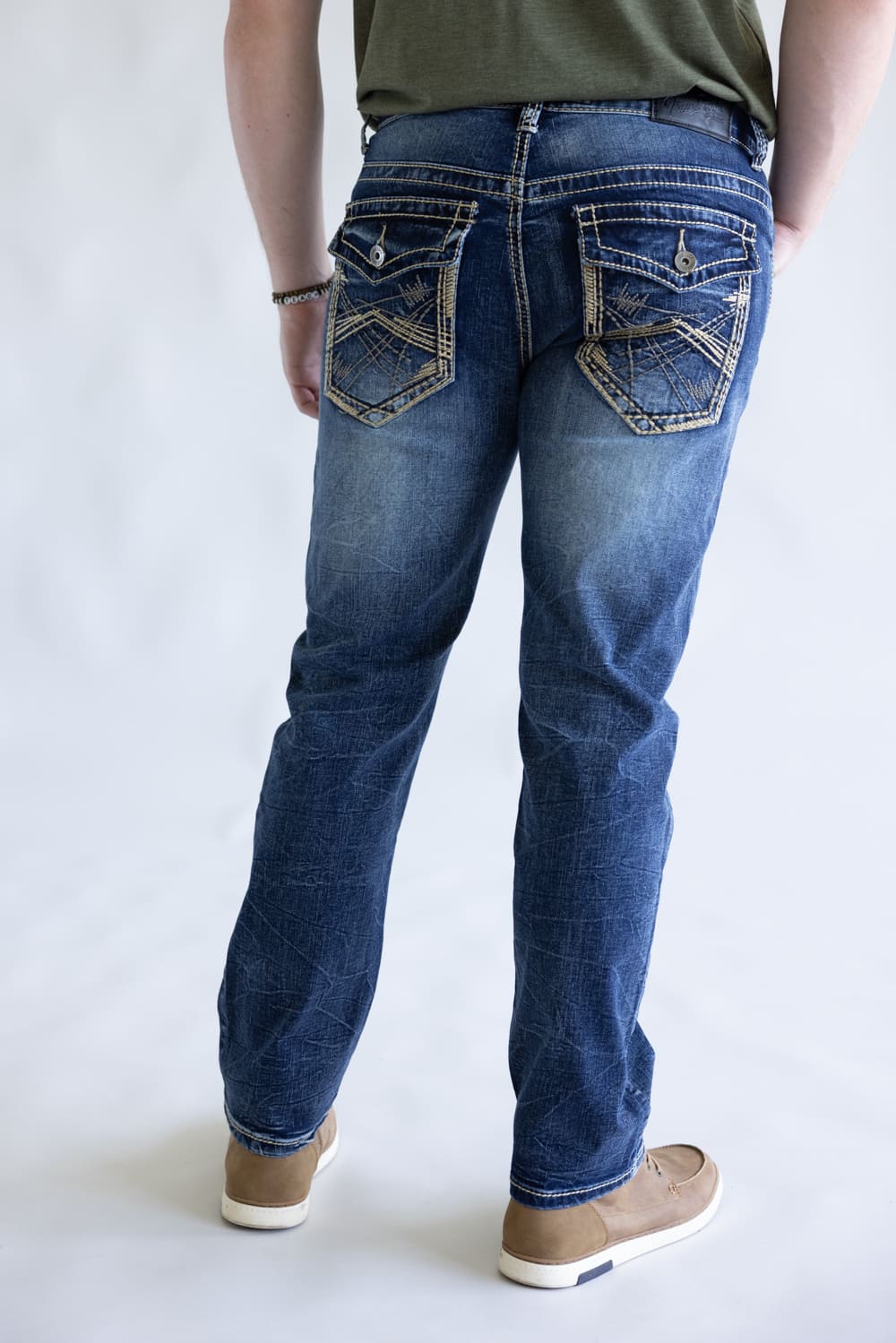 True Luck Ichiro Straight Leg Jeans for Men | TL22031604
