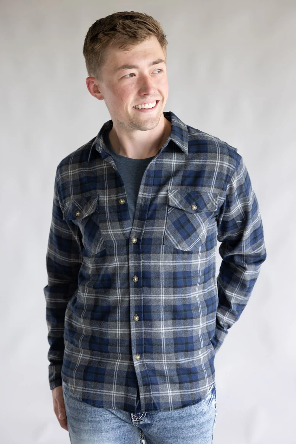1897 Original Plaid Flannel Shirt for Men - Image 2