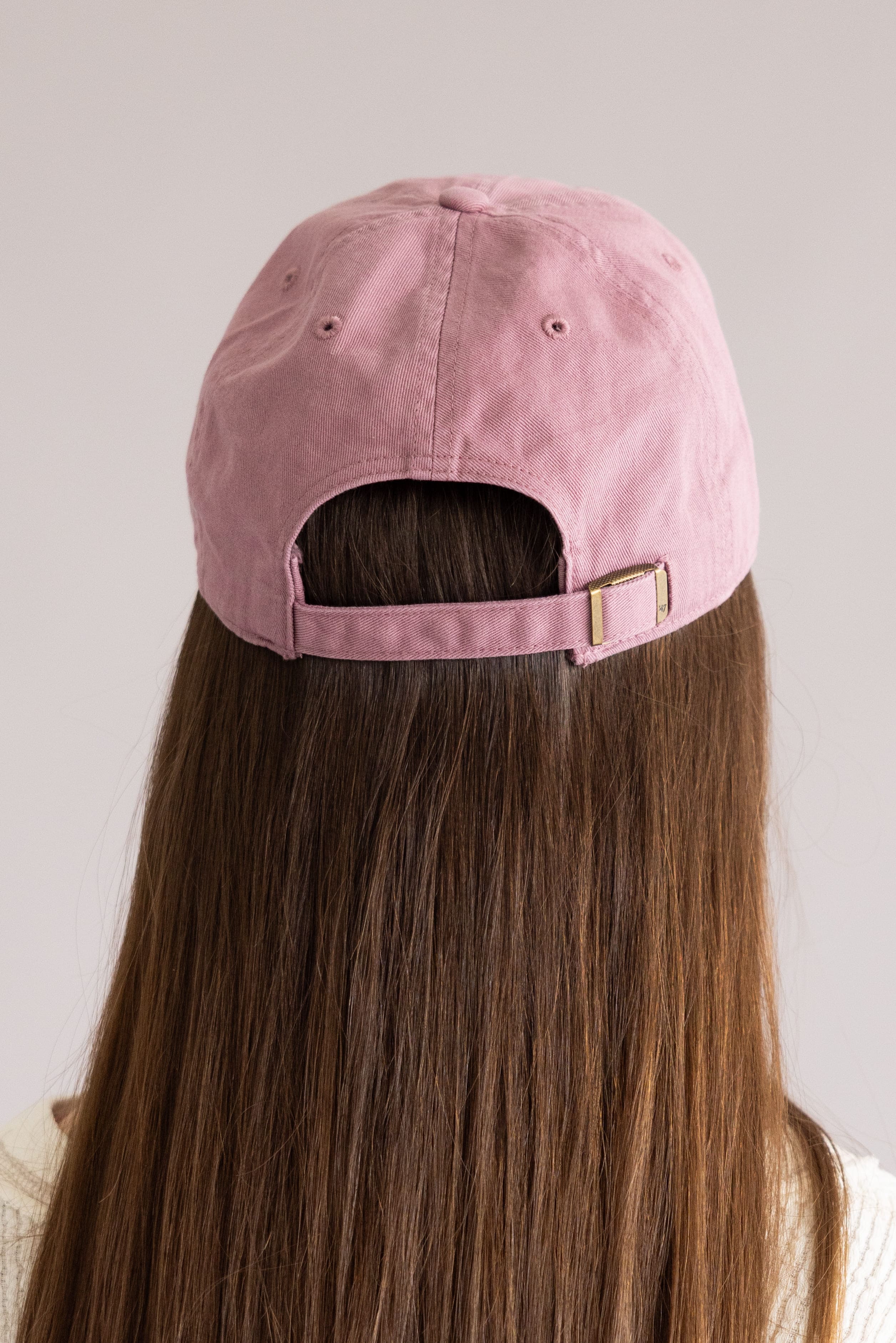 47 New York Yankees Clean Up Hat in Mauve | B-NLRGW17GWS-QC - Image 4
