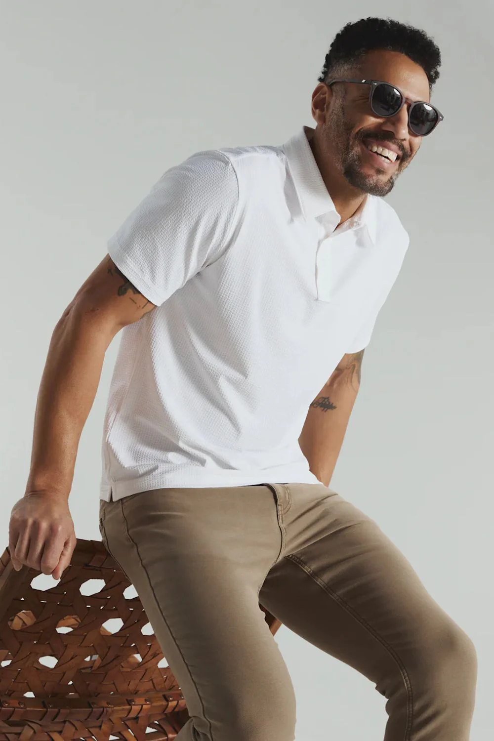 7Diamonds Sutherland Polo for Men in White | SMP-1742 WHITE