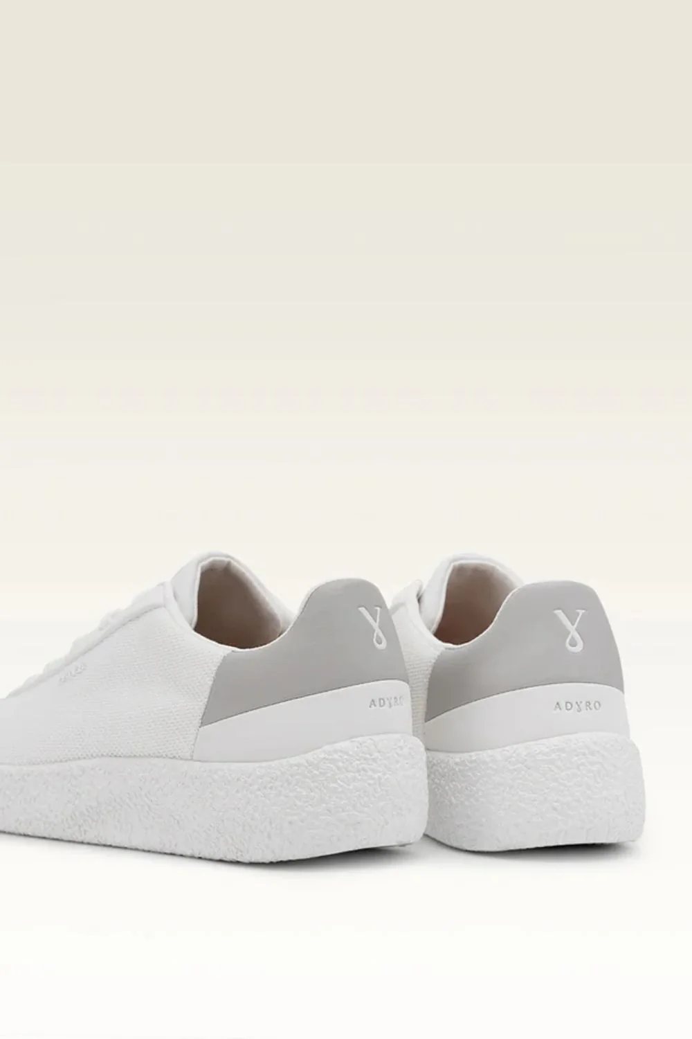 ADYRO Primo Sneakers for Men in Ice White | PRMICE103-ICE WHITE - Image 4
