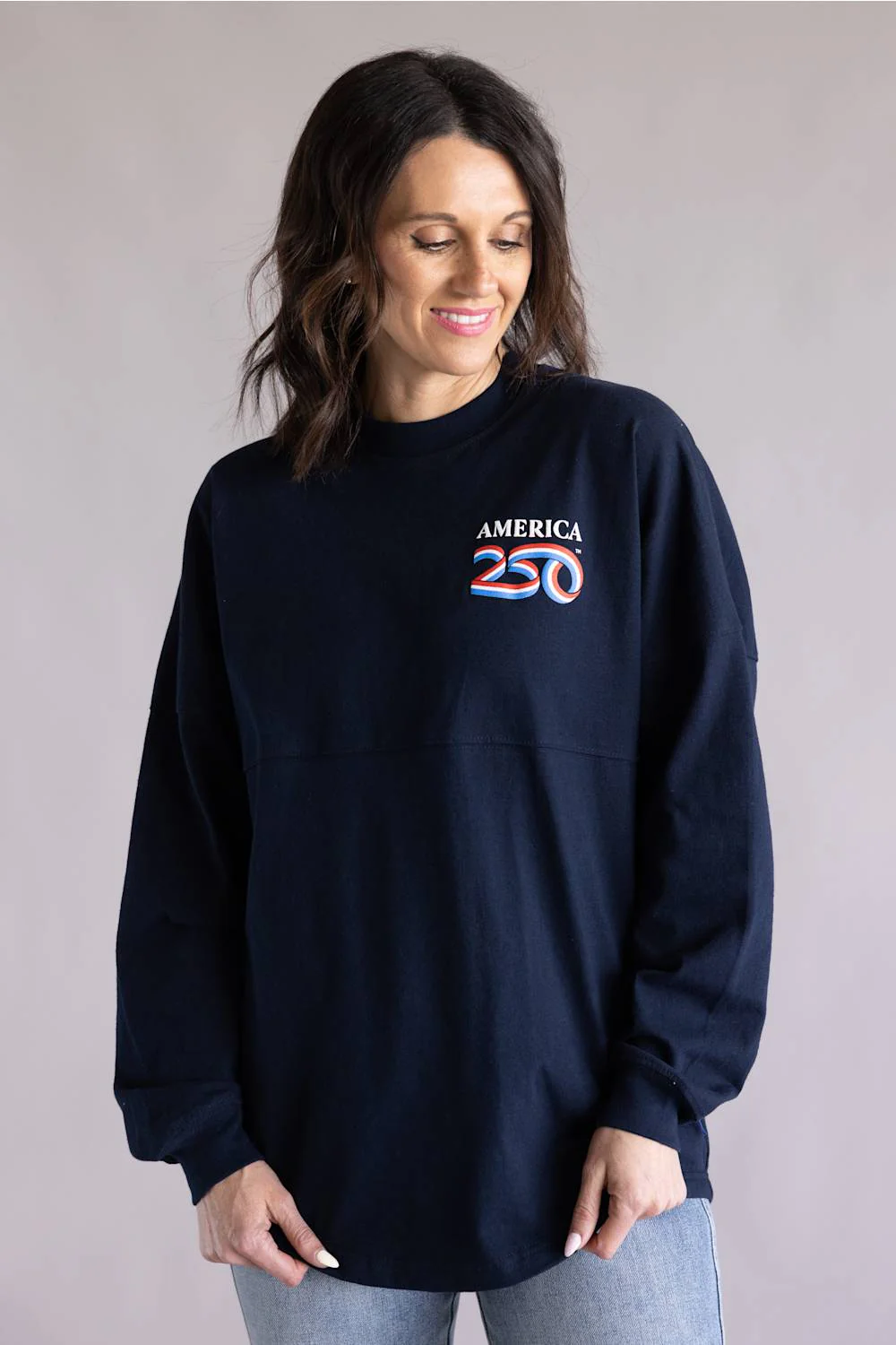 America250 Declaration of Independence Celebration Spirit Jersey | J0470GD-NAVY