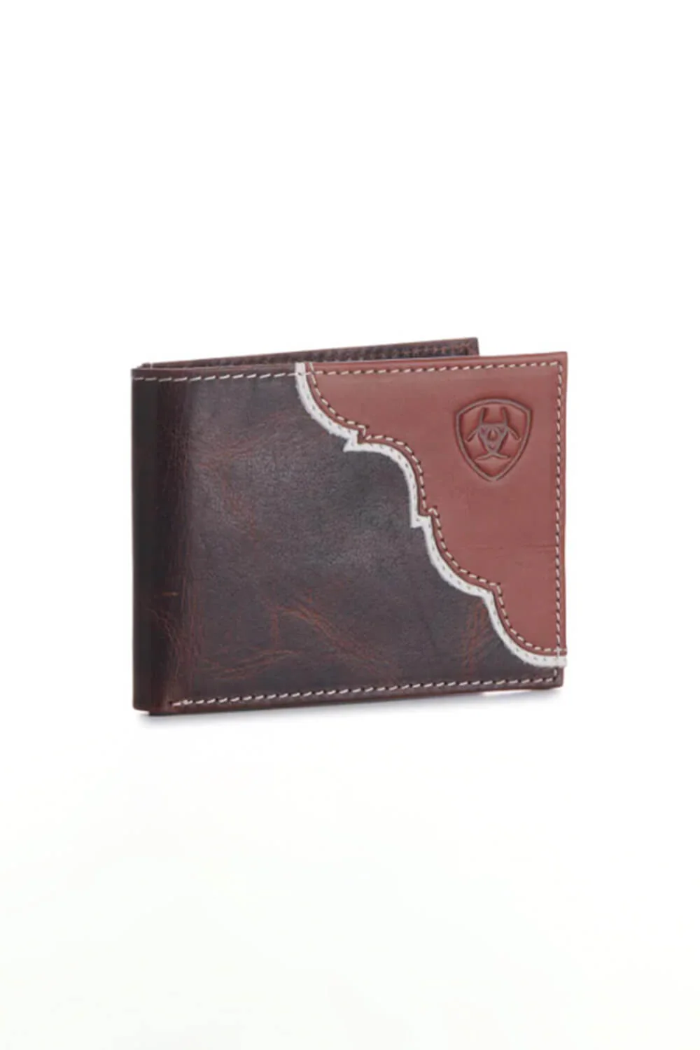 Ariat Bifold Twotone Wallet in Brown/Multi | A3547908-BROWNMULTI