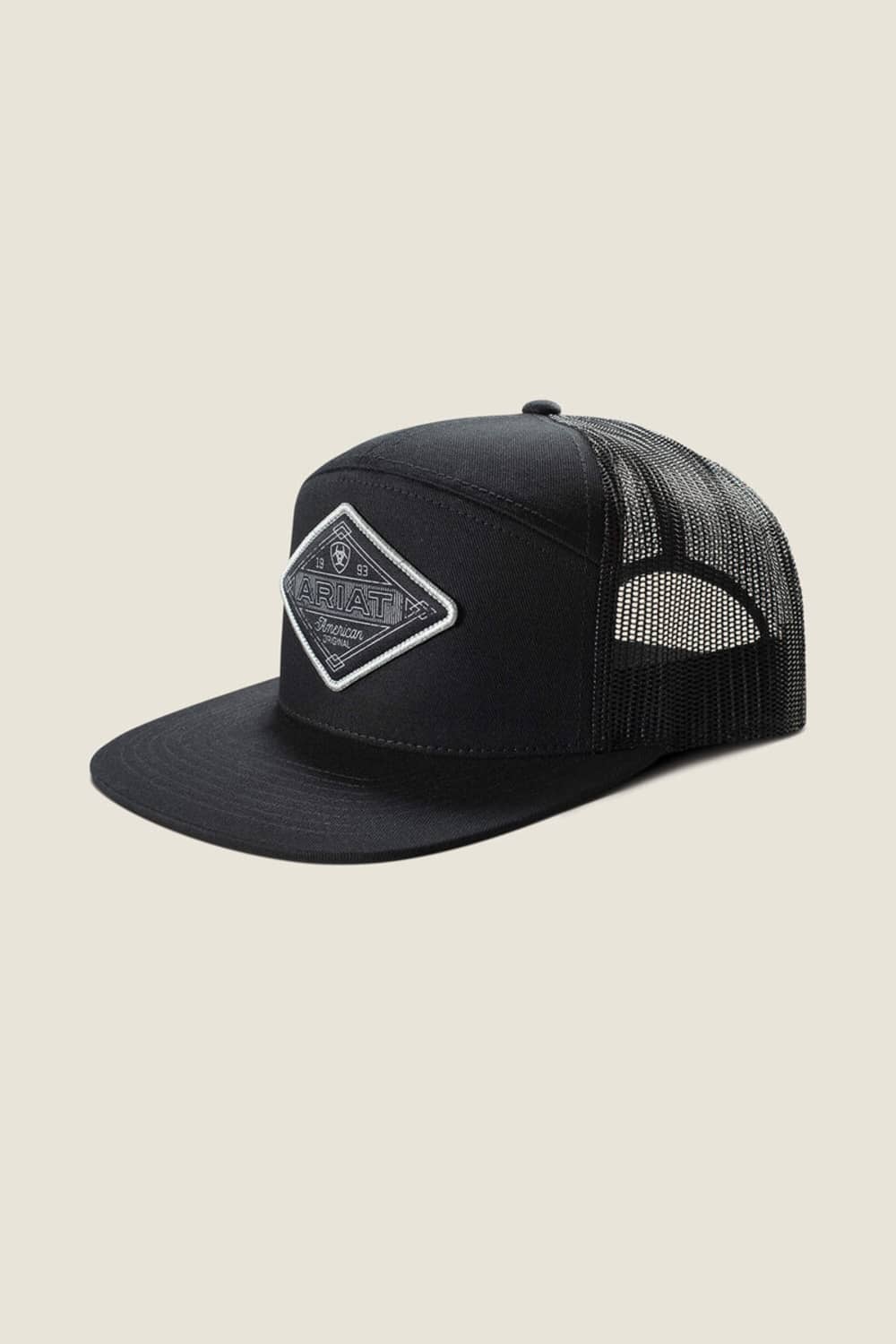 Ariat Diamond Patch Snapback Hat for Men in Black | A300094201