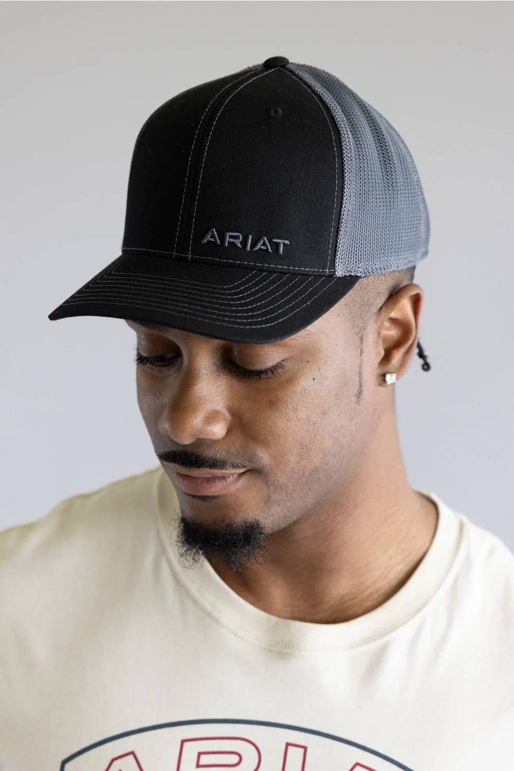 Ariat Logo Cap for Men in Black | 1597501
