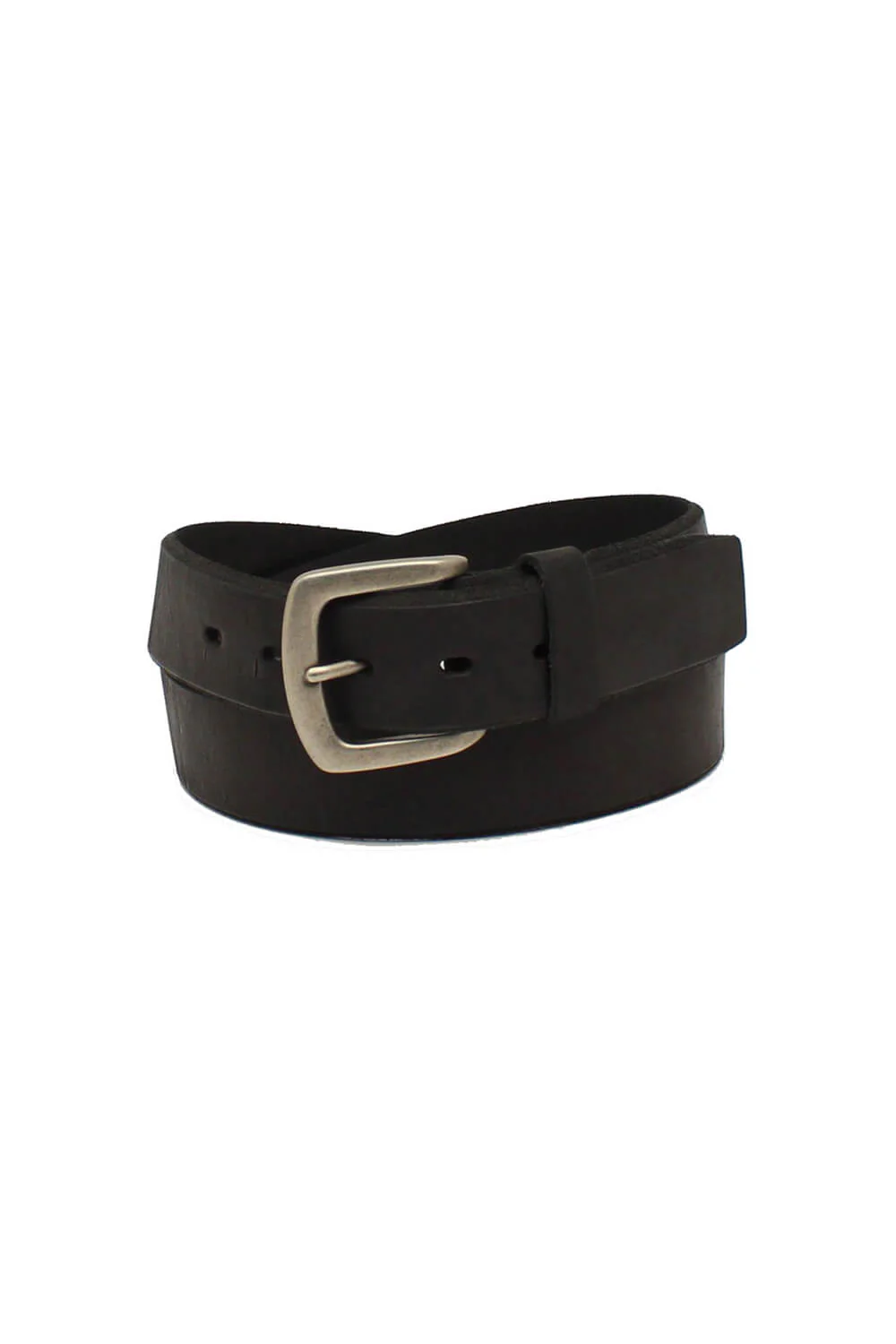 Ariat Beveled Edge Leather Belt for Men in Black | A1037401-BLACK