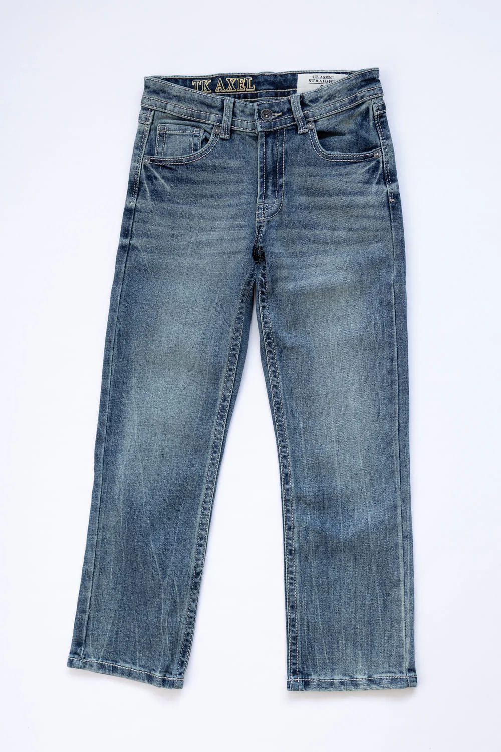 Axel Jeans Boys 8-20 Sam Classic Straight Jeans | AXBB0032-SIERRA