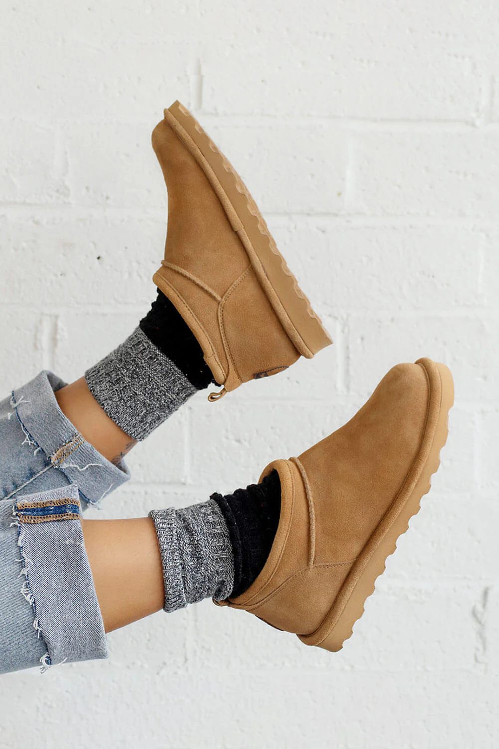 Bearpaw Super Shorty Ankle Booties for Women