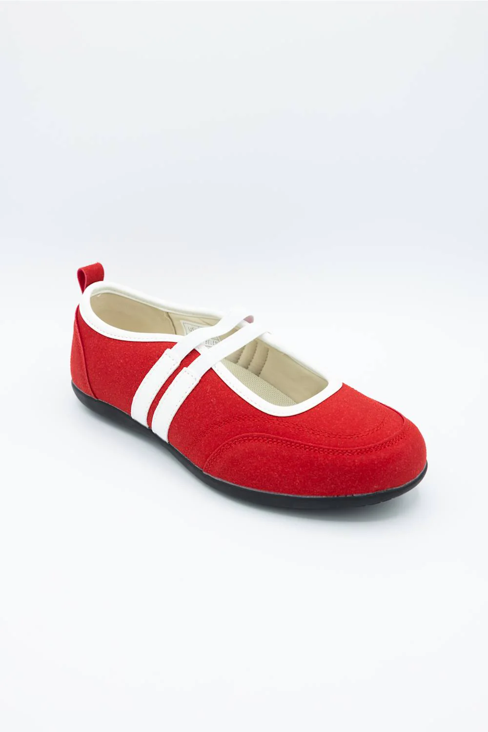 Berness Belen Mary Jane Sneakers for Women in Red | BELEN-RED - Image 2