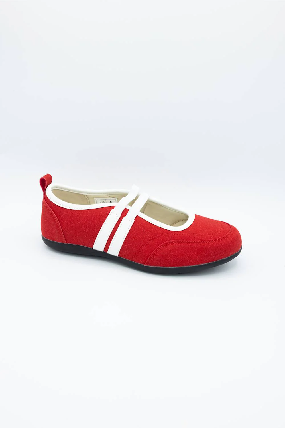 Berness Belen Mary Jane Sneakers for Women in Red | BELEN-RED - Image 5
