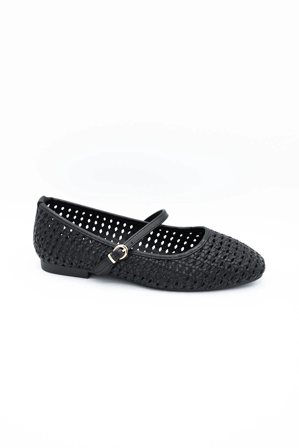 Berness Gaby Mary Jane Flats for Women in Black | GABY-BLACK - Image 4