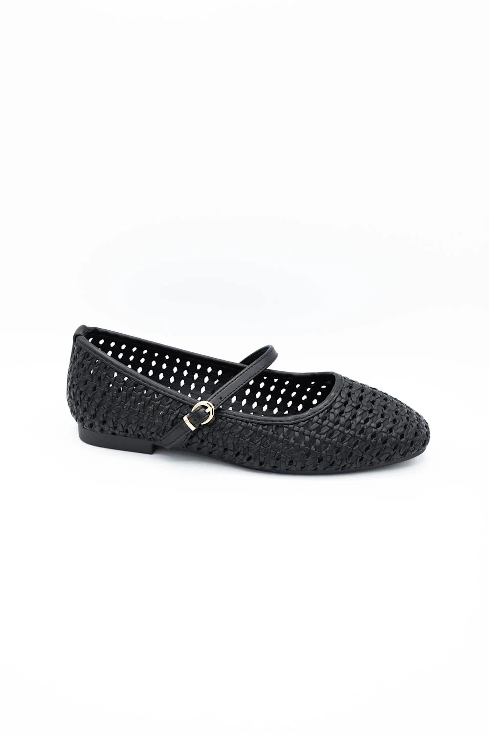 Berness Gaby Mary Jane Flats for Women in Black | GABY-BLACK - Image 6