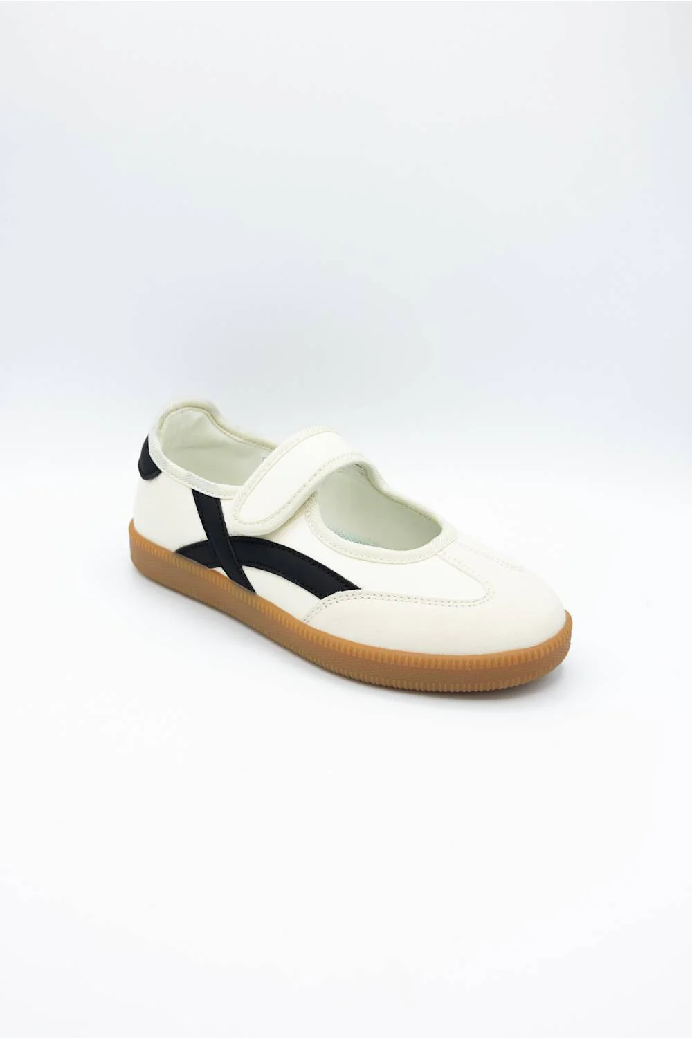 Berness Lorenzia Mary Jane Sneakers for Women in Beige | LORENZIA-BEIGE