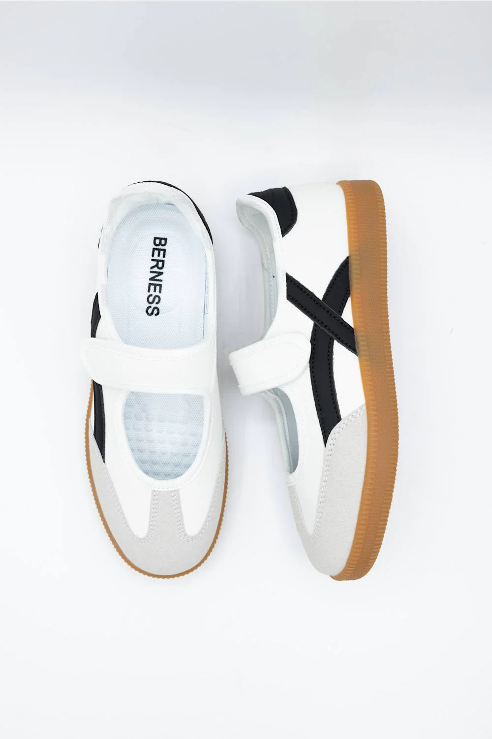 Berness Lorenzia Mary Jane Sneakers for Women in White | LORENZIA-WHITE - Image 2