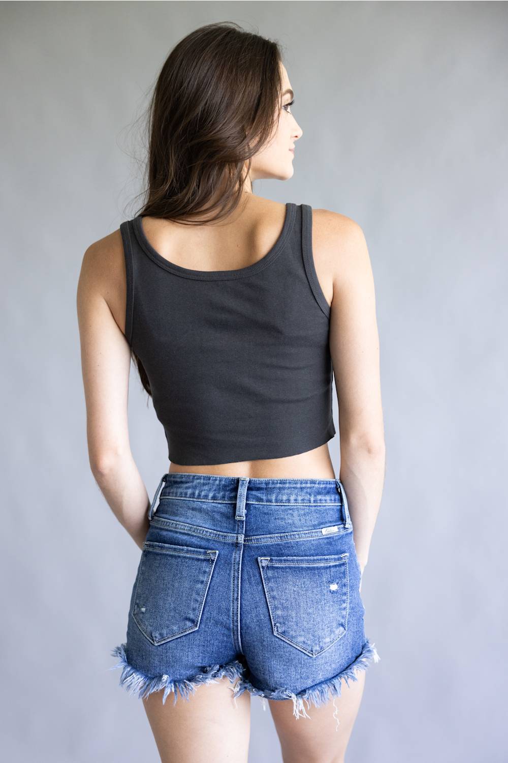 Billabong All Day Paradise Tank Top for Women in Off Black | BL000500W-OB1 - Image 3