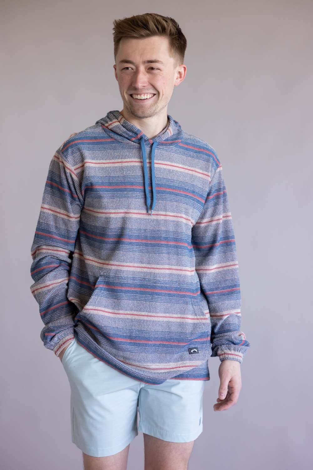 Billabong Flecker Diego Pullover for Men in Dark Denim | 24A411603-DKDENIM