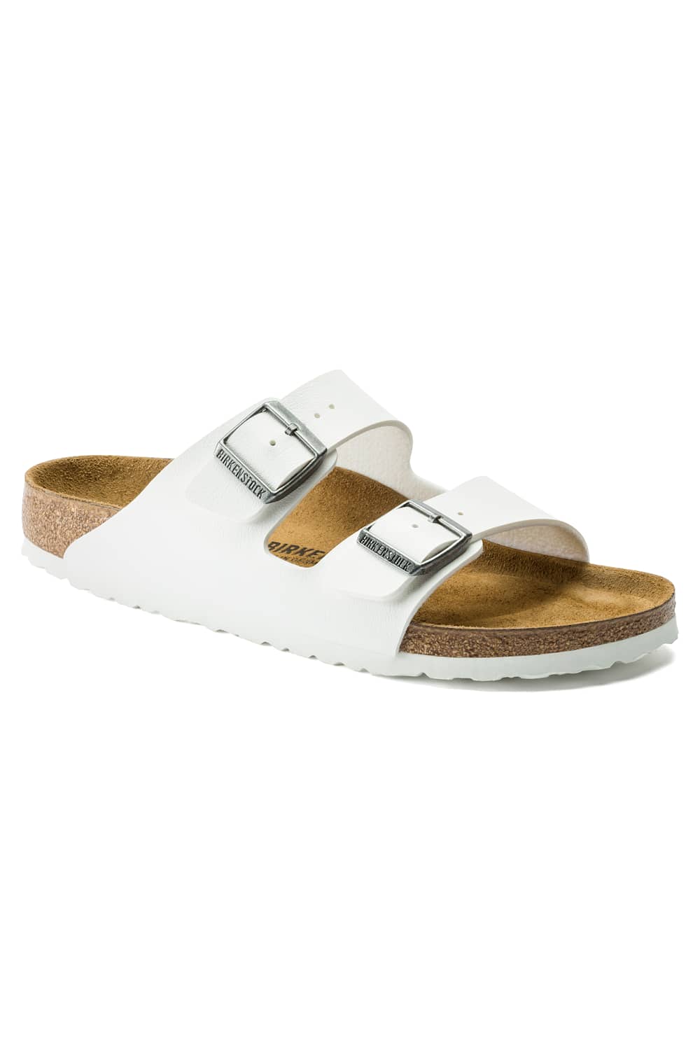Birkenstock Arizona Birko-Flor Sandals for Women in White | 552681 - Image 2
