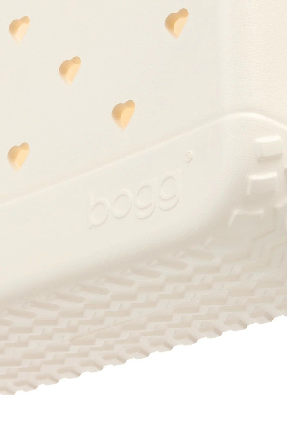 Bogg Bag Bitty Bogg Bag Heart Cut Out in Coconut | BC1314012-COC01 - Image 5