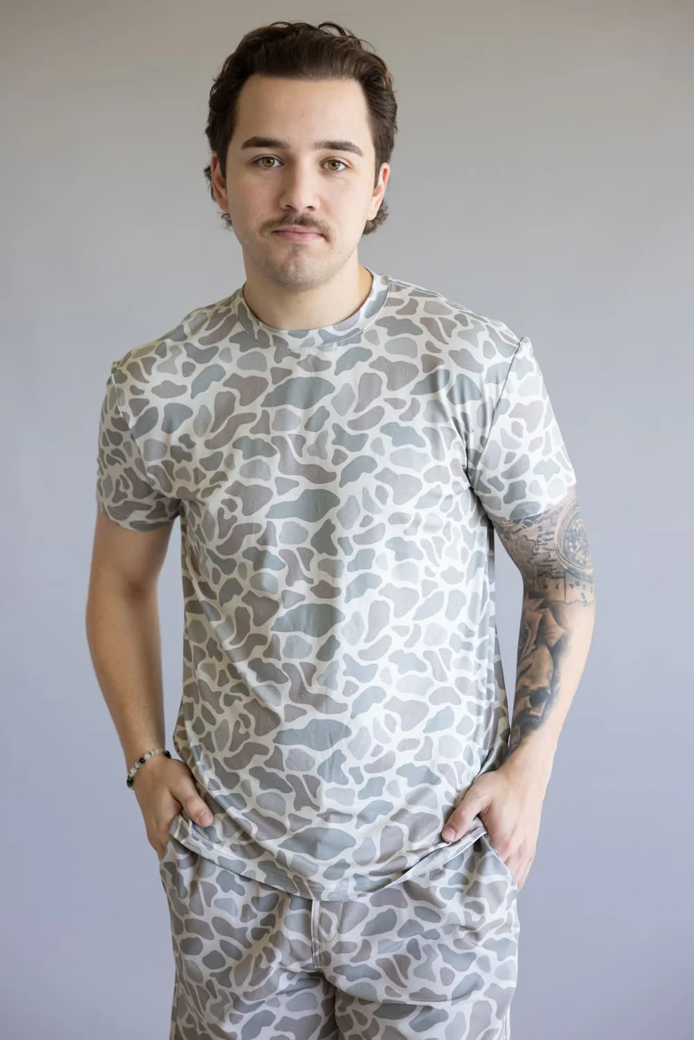 Burlebo Go To T-Shirt for Men in Camo  | GTT-CDC-CAMO