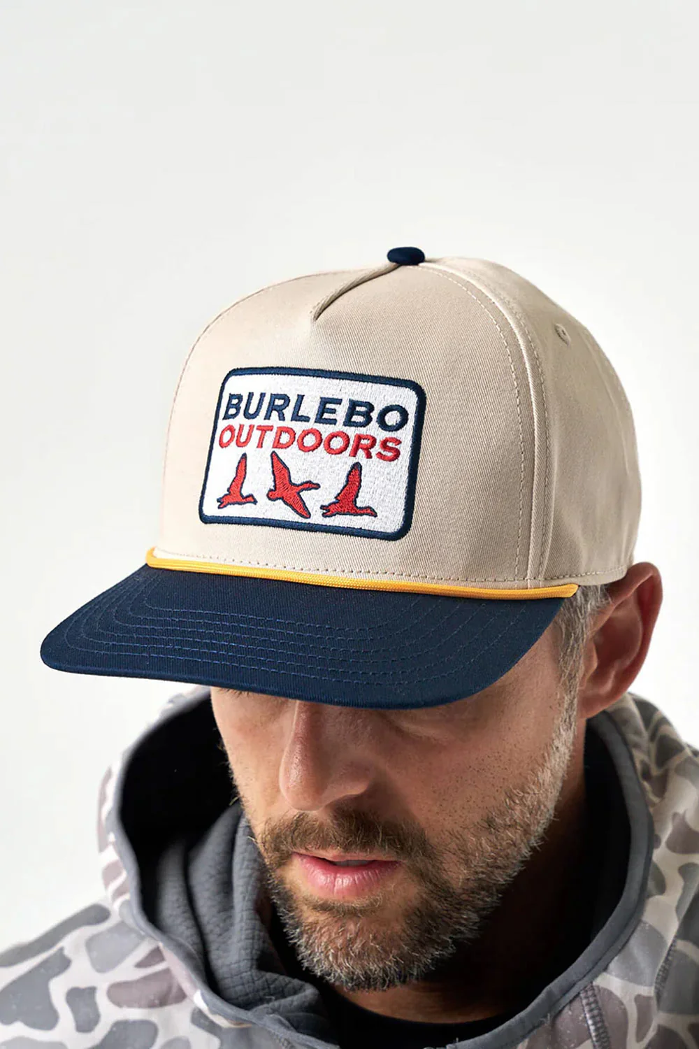 Burlebo The Outdoorsman Hat for Men in Cream | C-THE OUTDOORSMAN