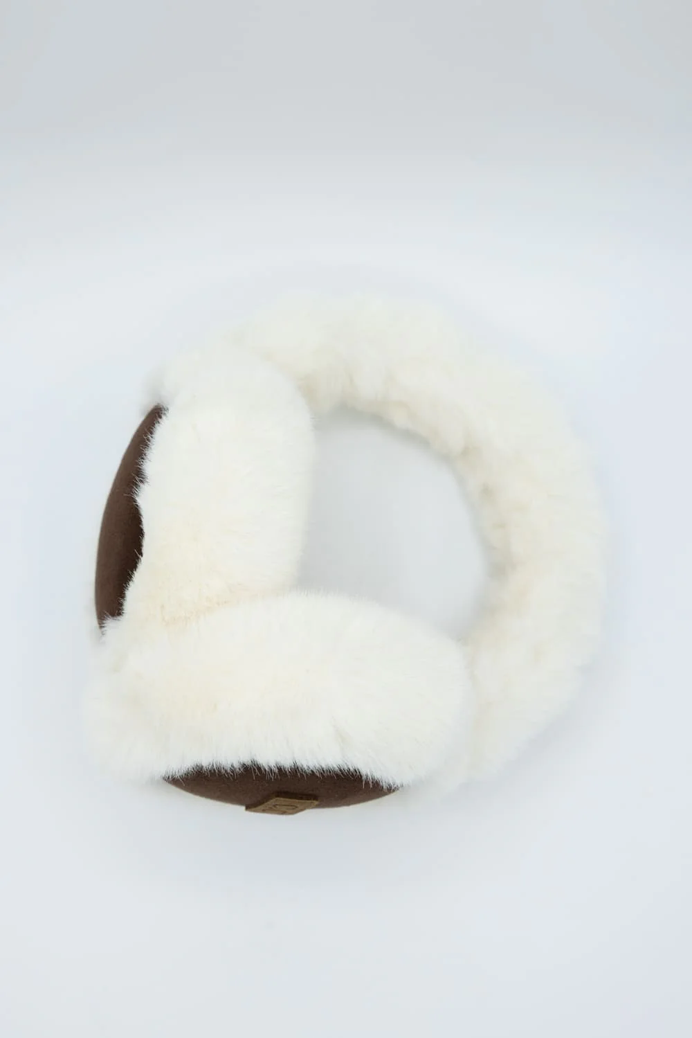 C.C. Faux Fur Earmuffs for Women in Ivory | EMS4491CML-IVY