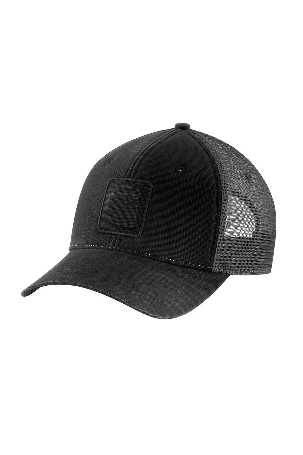 Carhartt Canvas Logo Cap in Black | 106401-N04 BLK