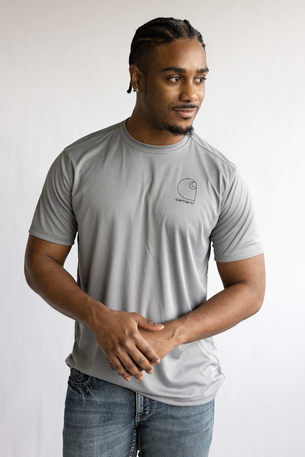 Carhartt Force Sun Defender Logo T-Shirt for Men