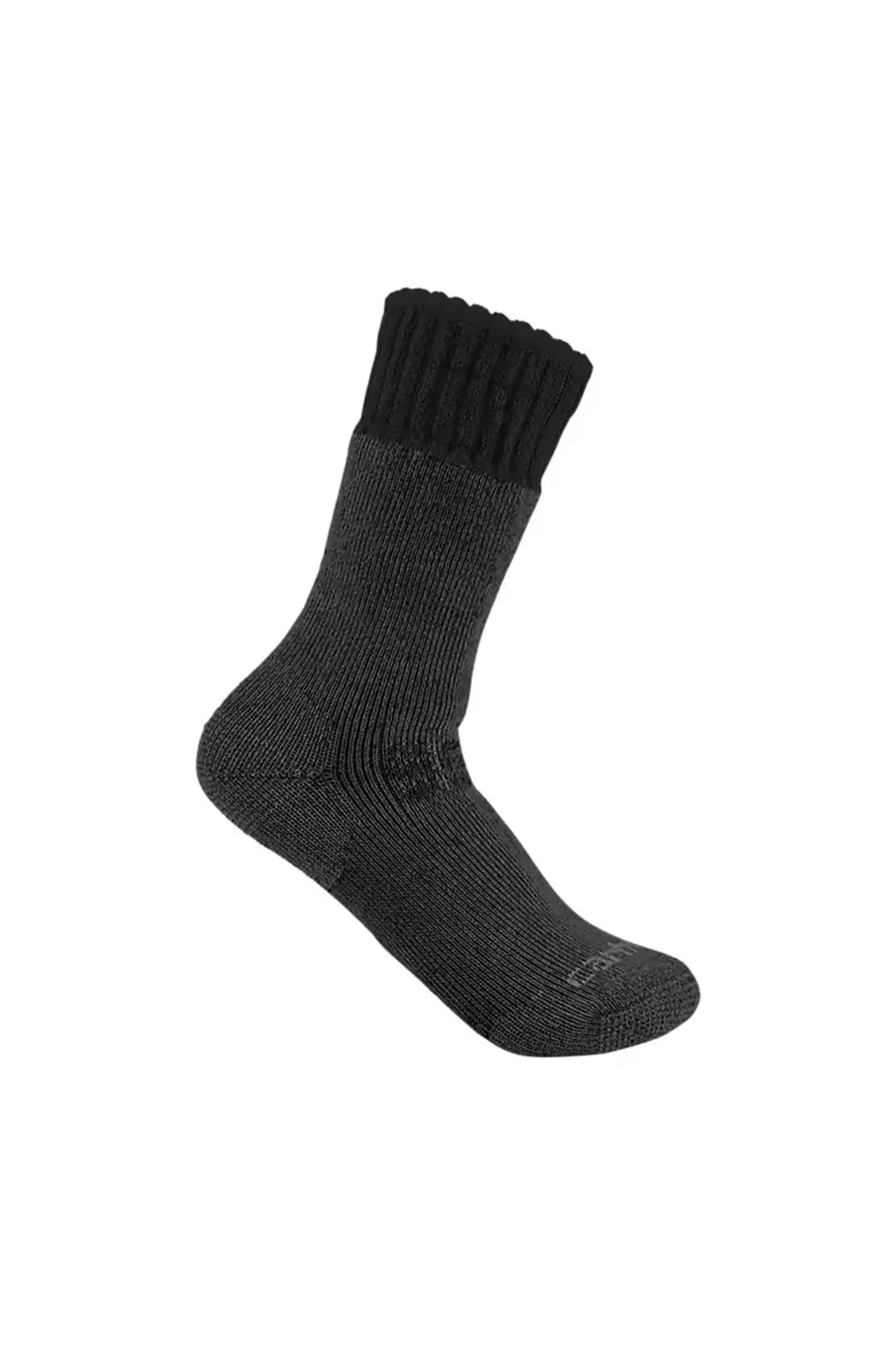 Carhartt Heavyweight Synthetic-Wool Blend Boot Socks for Men in Black | SB6600-MBLACK