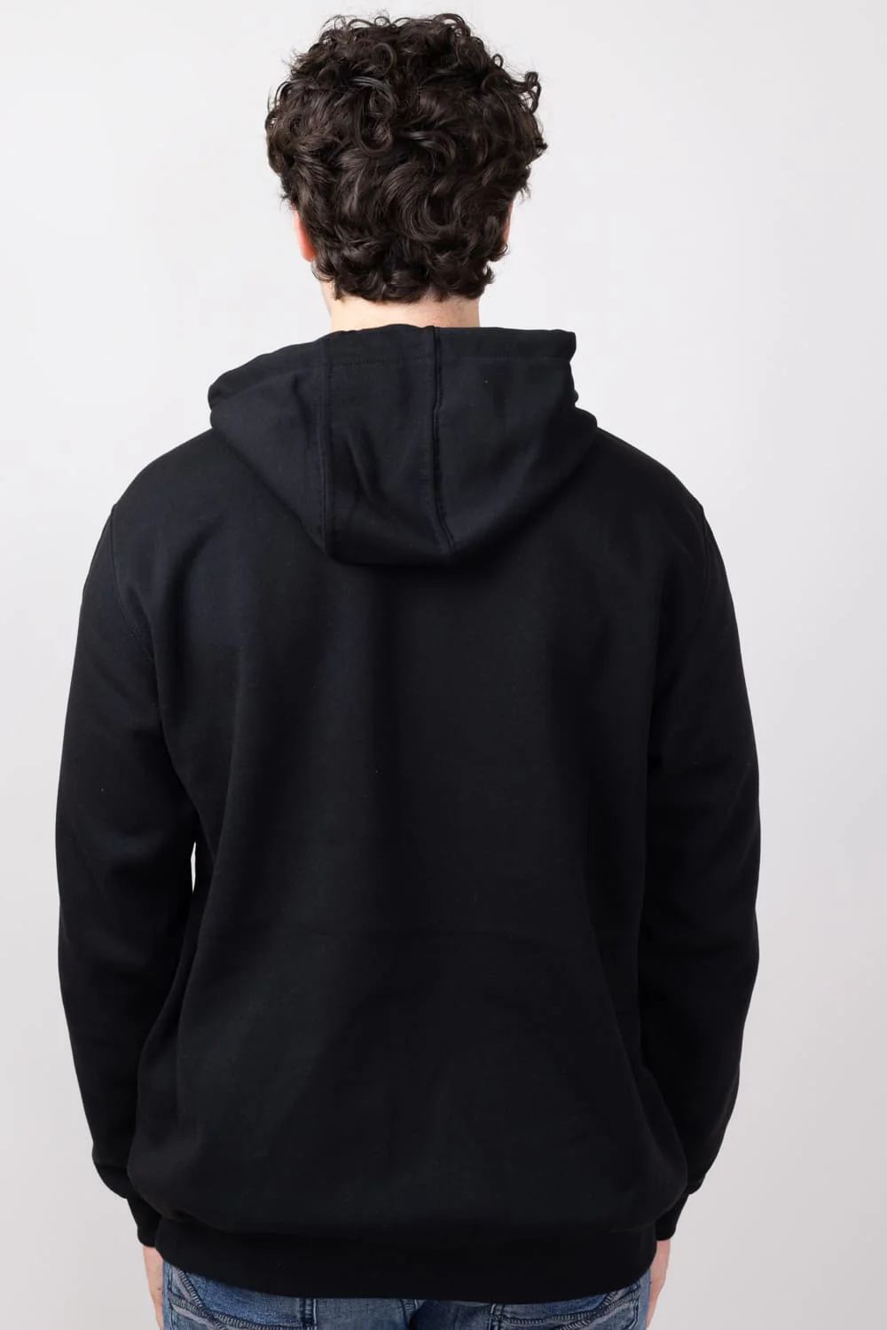 Carhartt Loose Fit Midweight Camo Logo Graphic Sweatshirt for Men in Black | 106389-N04-BLACK - Image 2