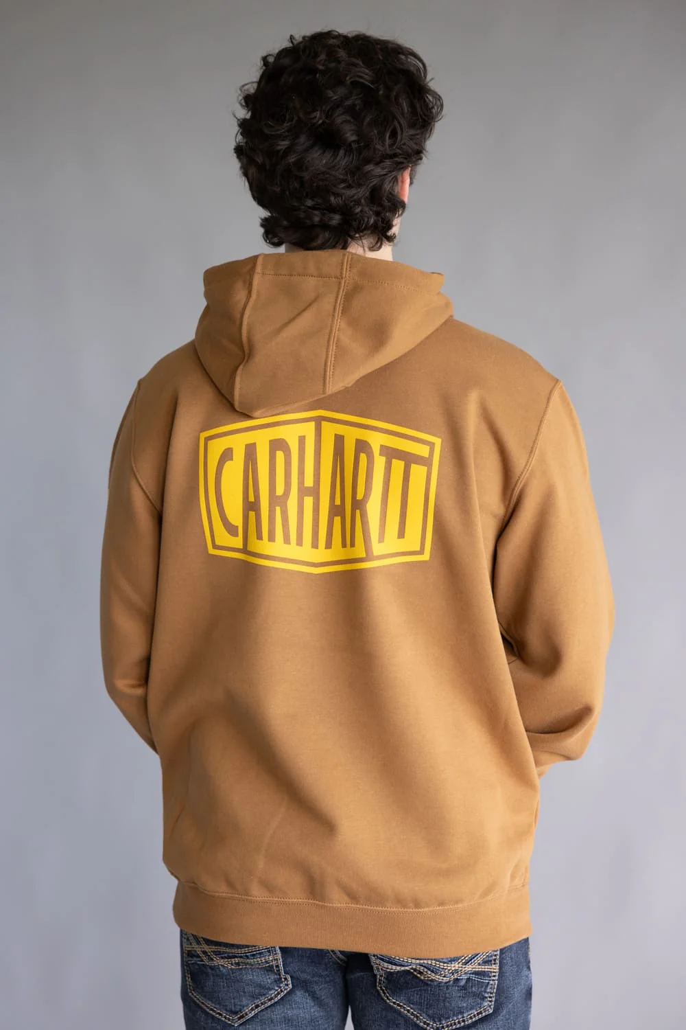 Carhartt Rain Defender Midweight Logo Sleeve Hoodie for Men