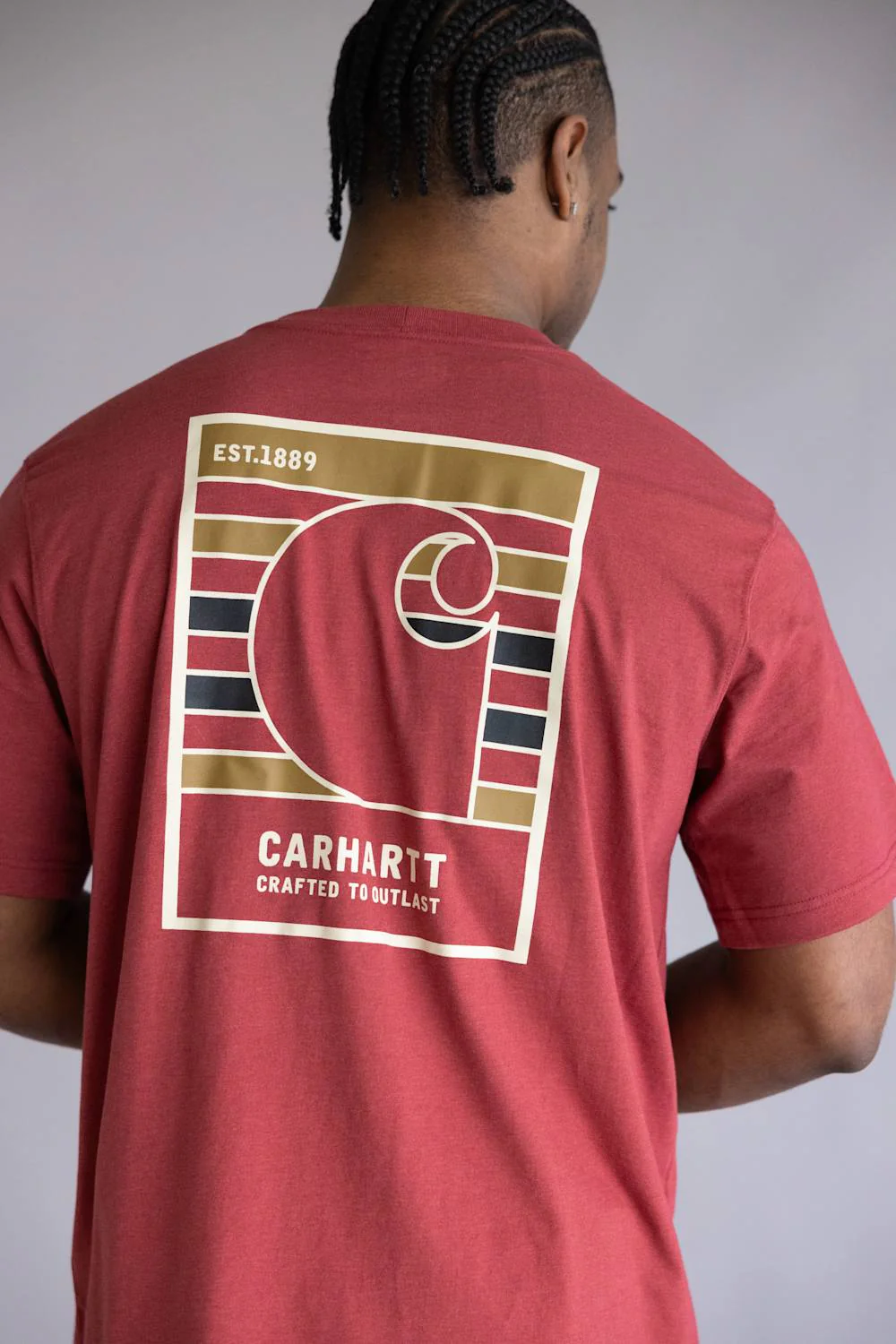 Carhartt Relaxed Fit Logo T-Shirt for Men - Image 2