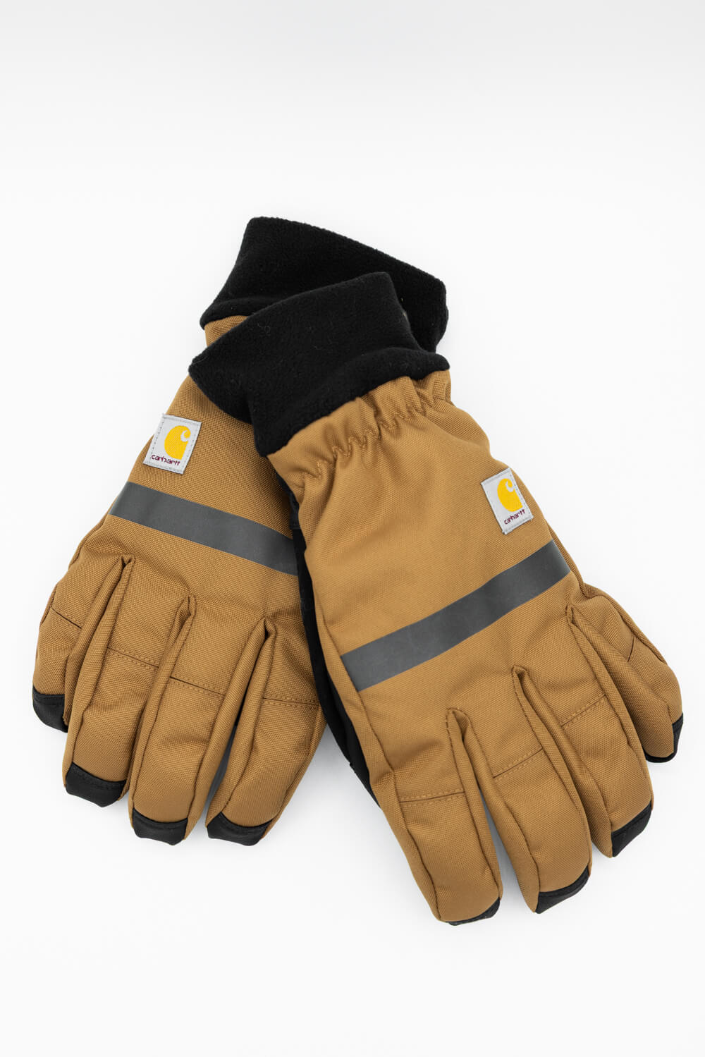 Carhartt Insulated Defender Gloves for Men in Brown | GL0838-MBRNBLK