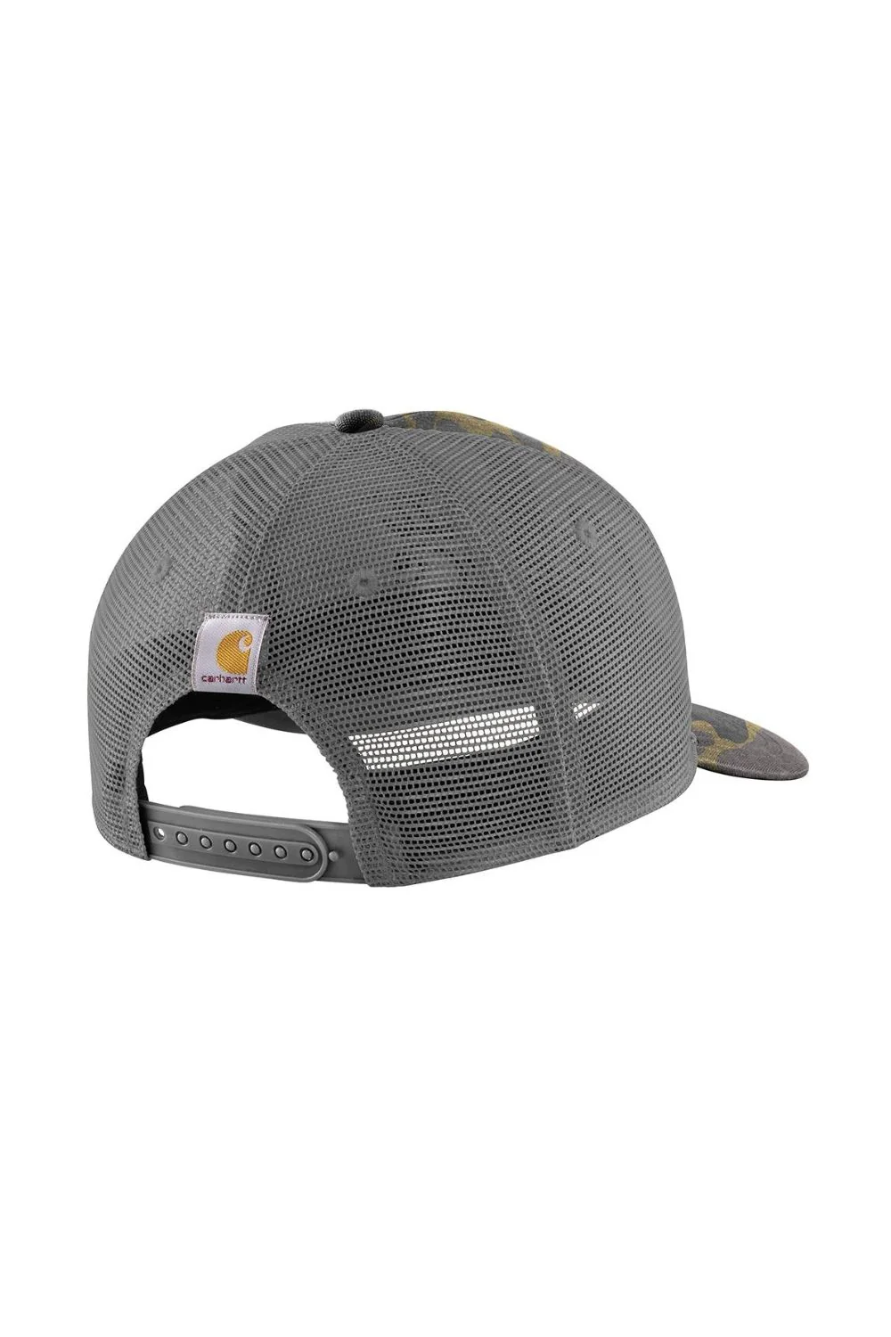 Carhartt Wool Logo Patch Mesh Back Cap for Men in Camo | 107003-GM5 BLACK - Image 2