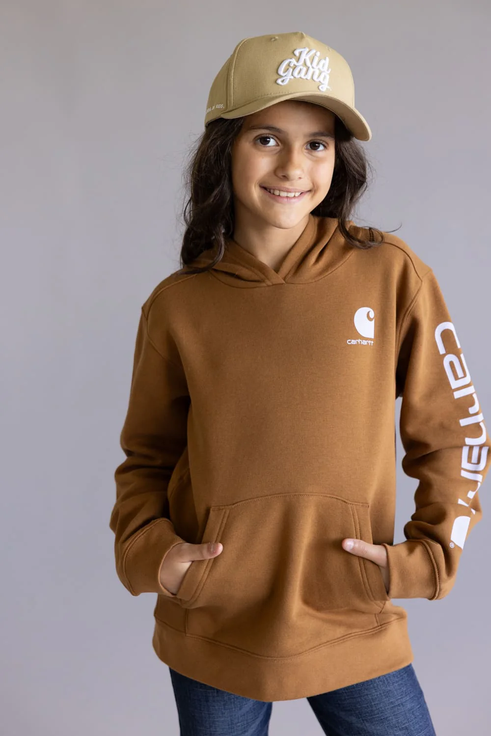 Carhartt Youth Classic Pullover Hoodie for Girls - Image 4