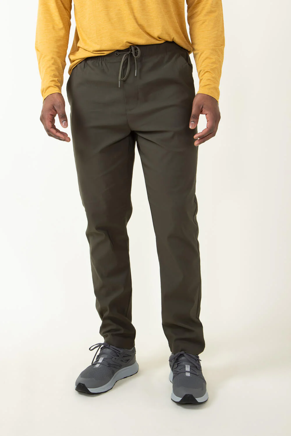 Copper & Oak Elastic File Tech Joggers for Men - Image 2