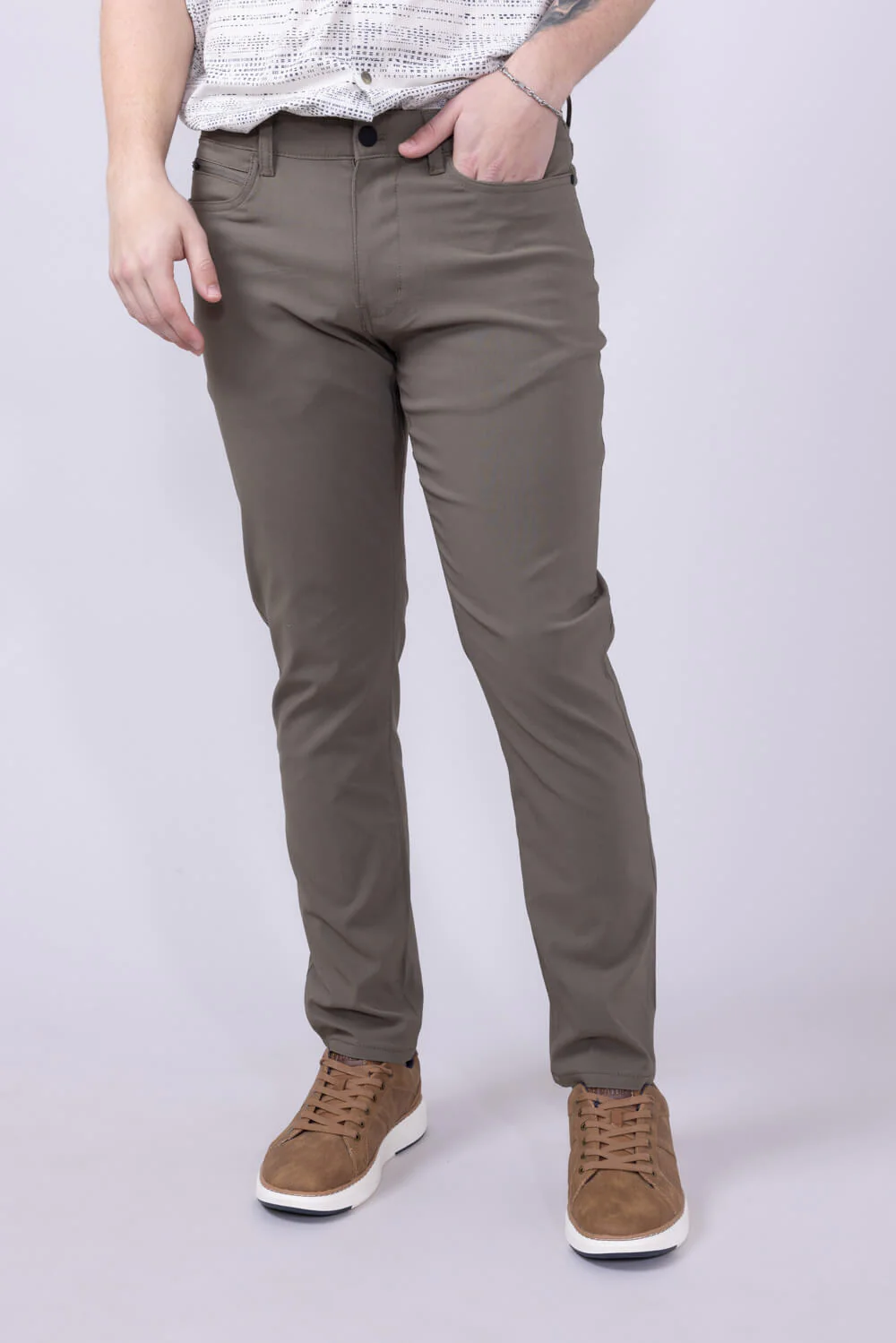 Copper & Oak Faille 5 Pocket Pants for Men - Image 4