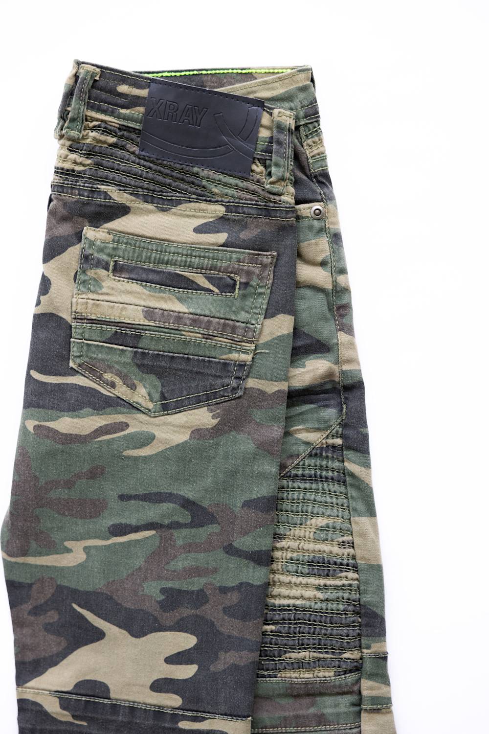 Cultura Boys Slim Fit Stretch Biker Jeans | BXP-96107-CAMO