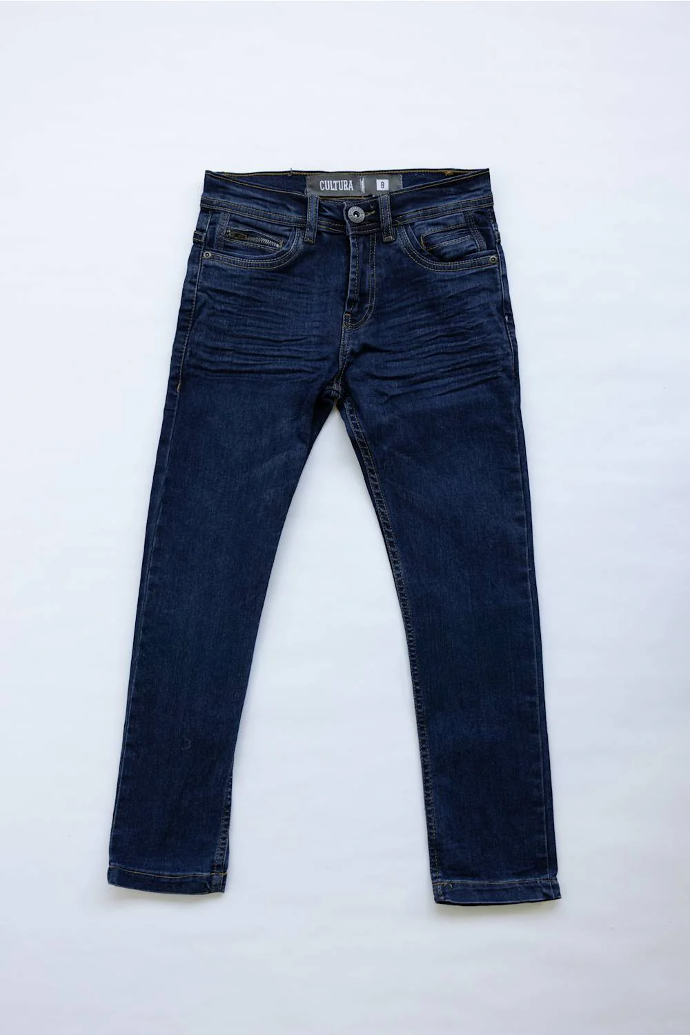 Cultura Jeans Boys Slim Fit Stretch Jeans | BCP-99215-DKDENIM