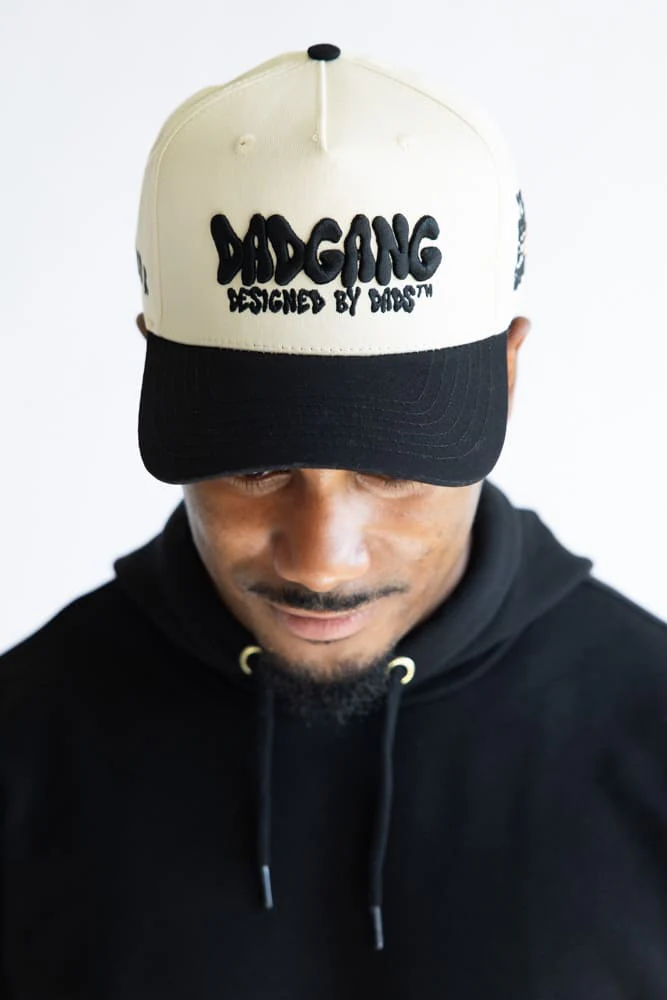 Dad Gang Time Flies Hat for Men in Cream | DGDBDTIMEFLIESCREAM