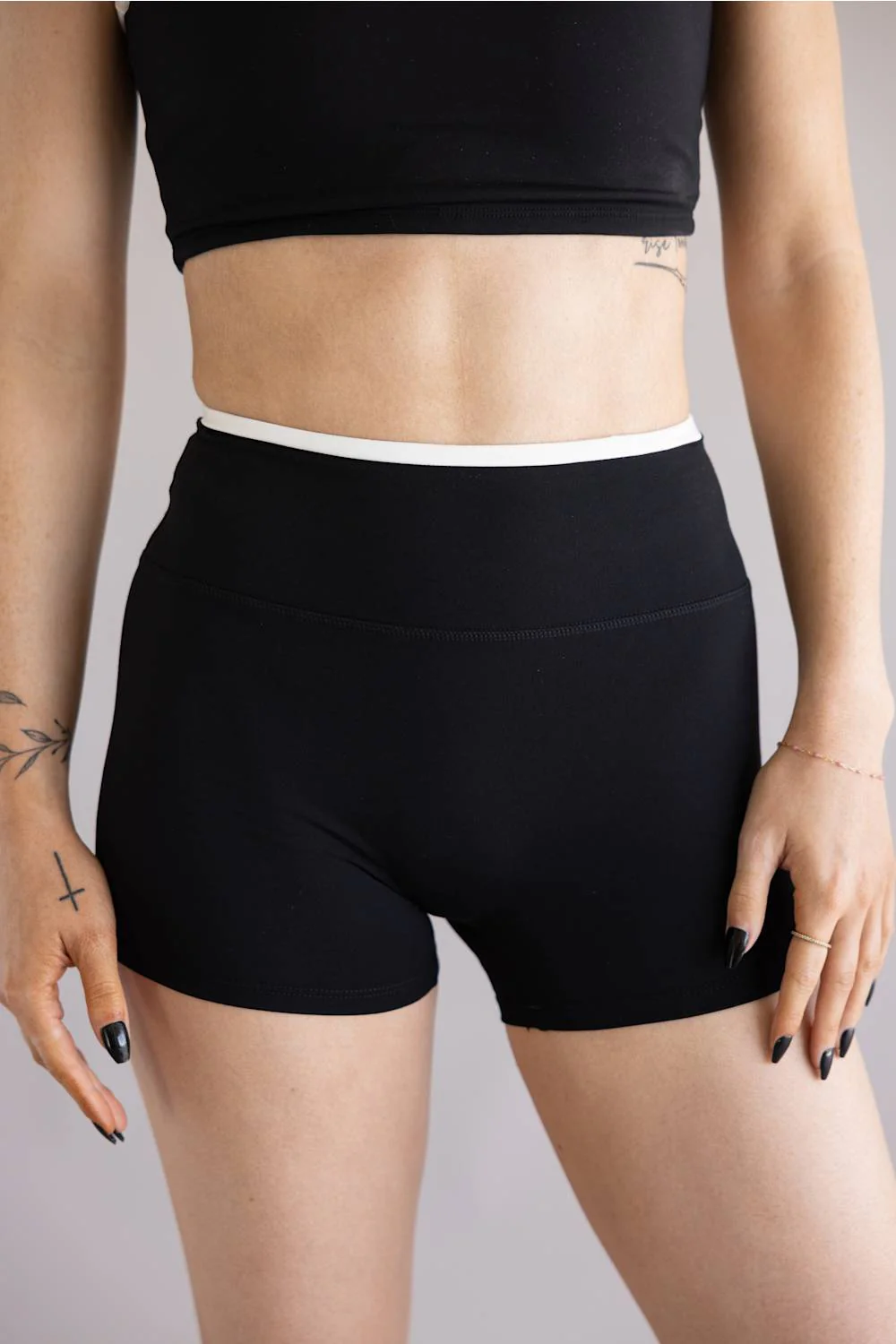 KimberlyC Double Layer Biker Shorts for Women