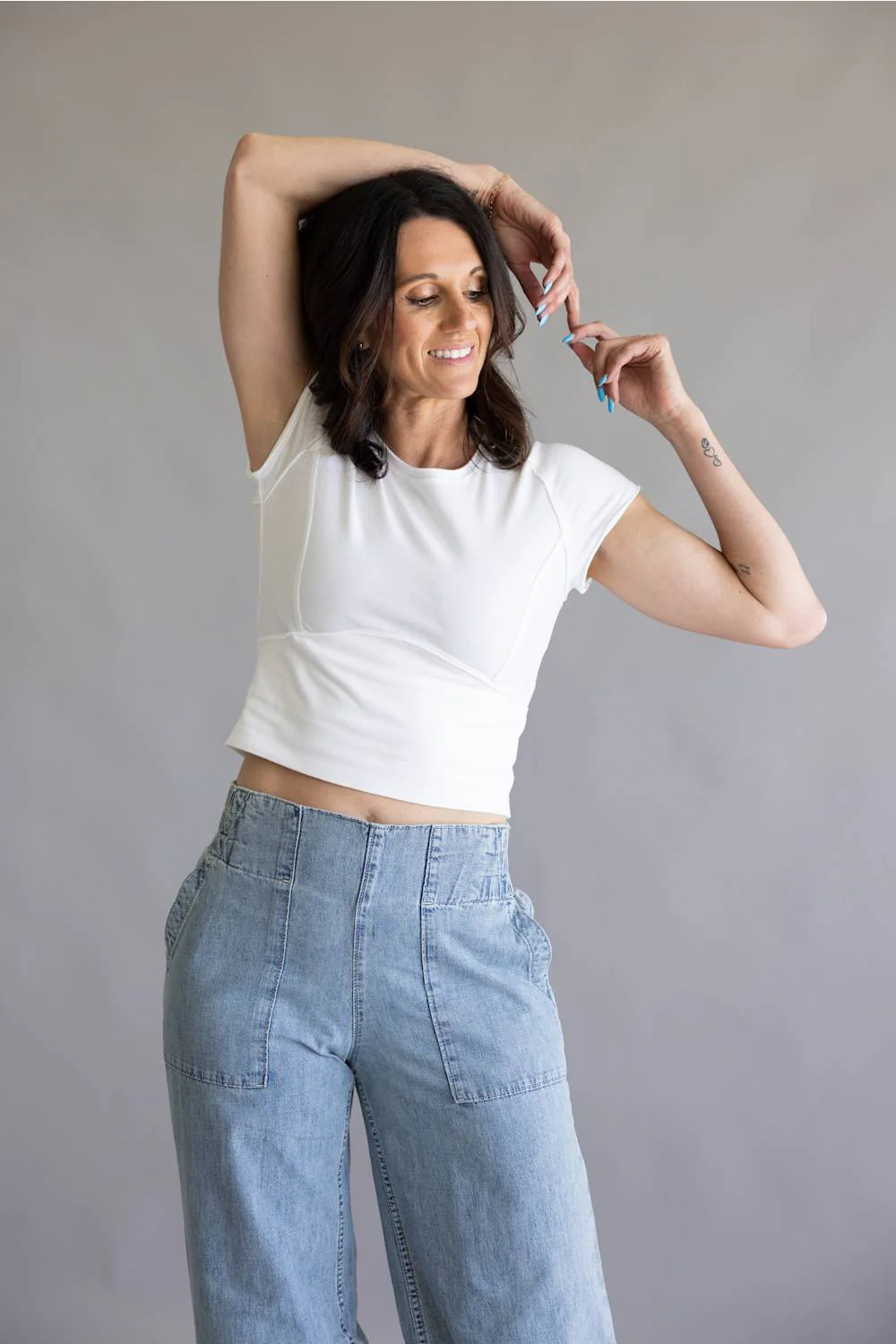Free People We The Free Protagonist Top for Women in White | OB1812606-1103