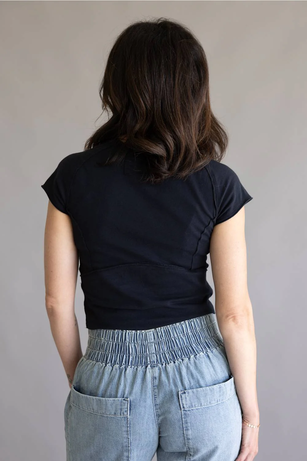Free People We The Free Protagonist Top for Women in Black | OB1812606-0010-BLACK - Image 3