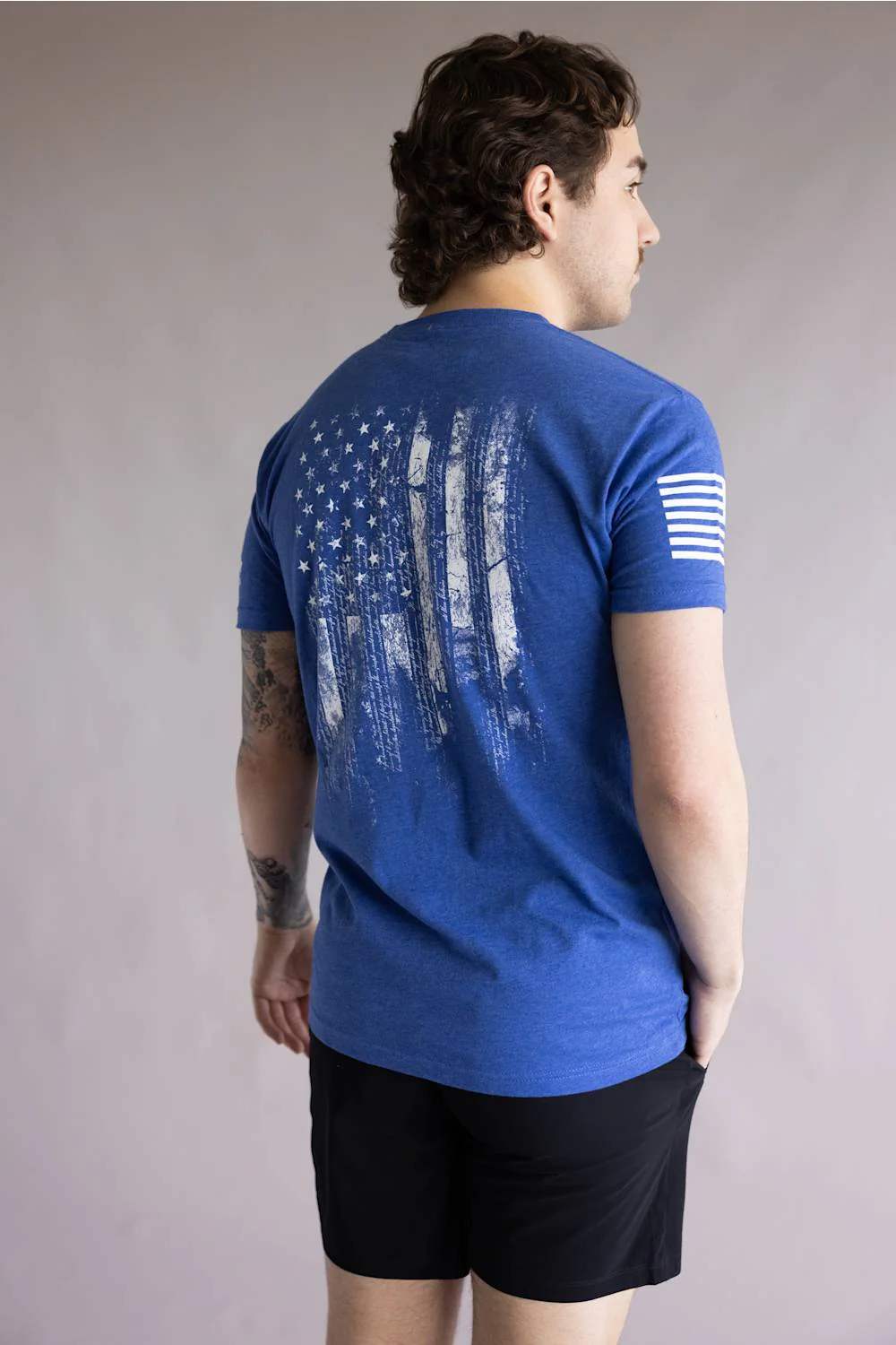 Grunt Style 1776 Flag T-Shirt for Men