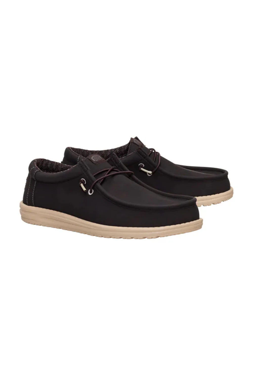 HEYDUDE Men’s Wally Classic Shoes in Brown | 41894-2IV
