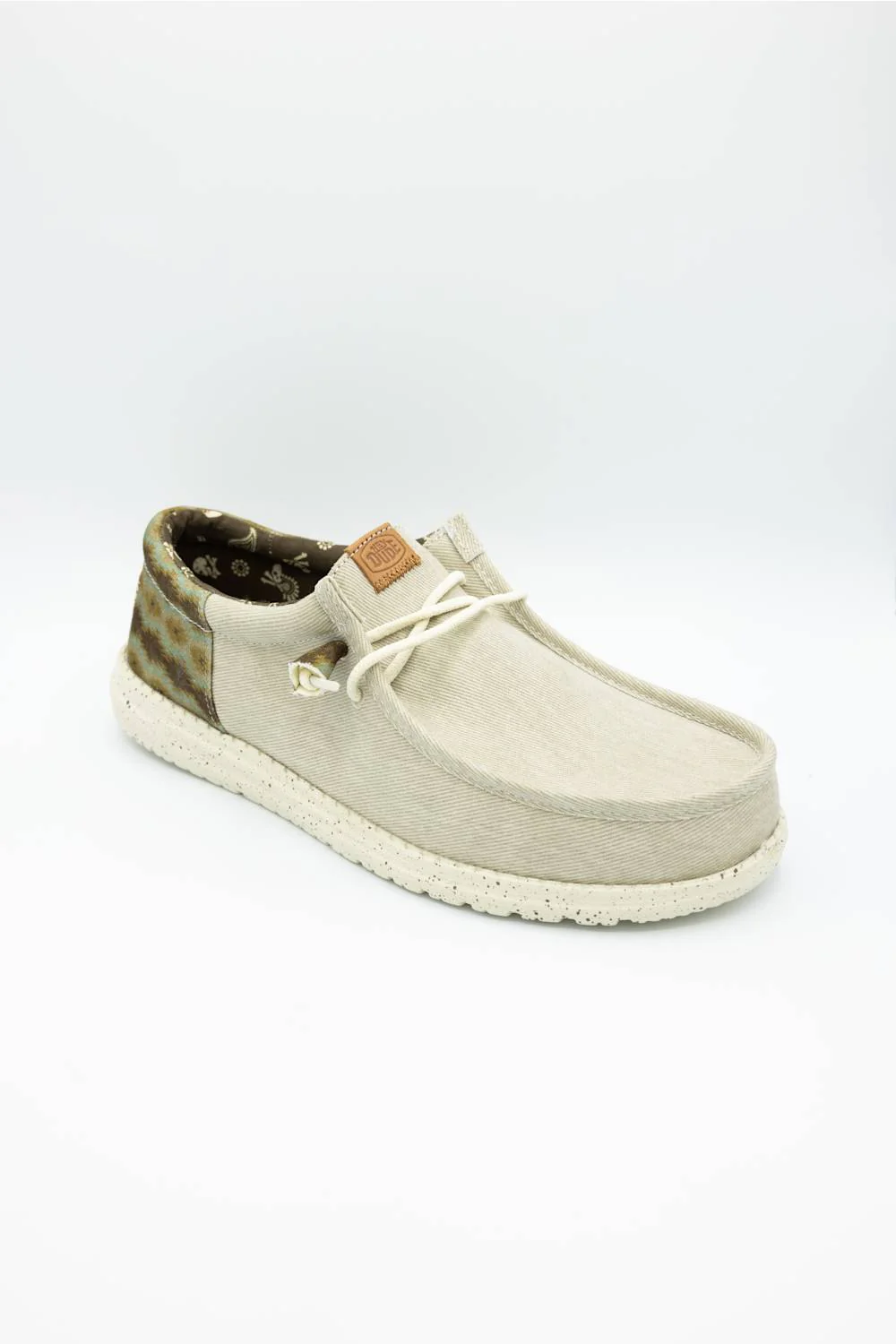 HEYDUDE Men’s Wally Funk Teton Shoes in Tan | 45291-2UG