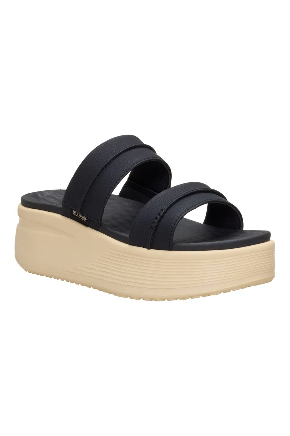 HEYDUDE Women’s Austin Slide Classic in Black | 45256-001
