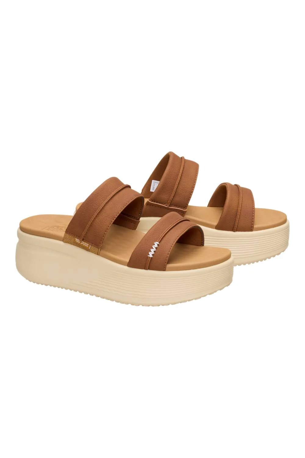 HEYDUDE Women’s Austin Slide Classic in Cognac | 45256-21N - Image 3